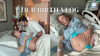 Our Birth Vlog  Labor and Delivery of Our First Baby [upl. by Towland]