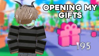 Opening 50 gifts pls donate💸 [upl. by Gerianne899]