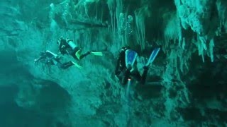 The Pit Cenote Diving in Mexico [upl. by Renzo]