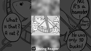 Hamster  Loving Reaper Comic Dub [upl. by Rogerg167]