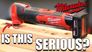 NEW MILWAUKEE M12 FUEL OSCILLATING MULTI TOOL  THEY CANT BE SERIOUS [upl. by Animrac]