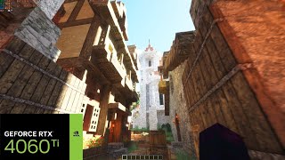 Minecraft PTGI HRR 321  RTX 4060 TI  1440P  Patrix 64X [upl. by Himelman876]