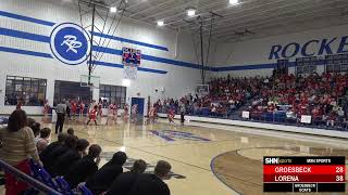 High School Basketball  Groesbeck Goats vs Lorena Leopards  312022 [upl. by Narret]