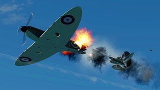 IL2 Sturmovik Cliffs of Dover  Guncam XVII [upl. by Akina]