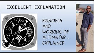 PRINCIPLE READING AND WORKING OF PRESSURE ALTIMETER EXPLAINED  DGCA GROUND CLASSES  DocPilot10 [upl. by Eeresed]