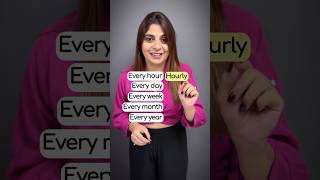 Adverbial Phrases Of Frequency  English Speaking Practice vocabulary learnenglish speakenglish [upl. by Yenaj]