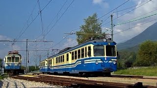 I Treni della Centovalli DomodossolaLocarno [upl. by Noseimaj47]