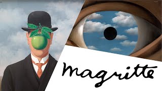 René Magritte Surrealismo arte [upl. by Odnumde646]