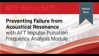 Preventing Failure from Acoustical Resonance with AFT Impulse Pulsation Frequency Analysi [upl. by Lock]