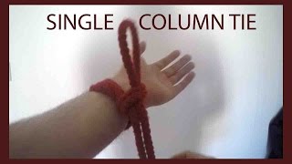 How to tie a Single Column Tie [upl. by Madancy801]