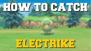 HOW TO CATCH ELECTRIKE IN POKEMON BRILLIANT DIAMOND AND SHINING PEARL ELECTRIKE LOCATION [upl. by Tterrab]