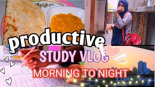 Morning to night study vlog🇧🇩📚🇧🇩 study bcs [upl. by Arahas926]