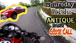 NS200 hits Antiques Twisties Part 2  Close Calls  Proper Cornering  quotBangkingquot  IloiloAntique [upl. by Olivier79]