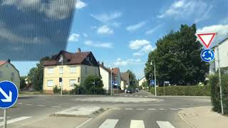 Driving in Eislingen Fils [upl. by Anomor747]