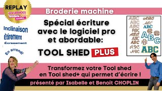 LIVE logiciel Tool Shed PLUS [upl. by Asila]