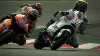 High speed MotoGP cornering at 1000fps  Casey Stoner  Red Bull Moments [upl. by Nalniuq]