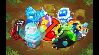 BTD6  Logs CHIMPS Round 200 with only 6 Towers [upl. by Namyl]