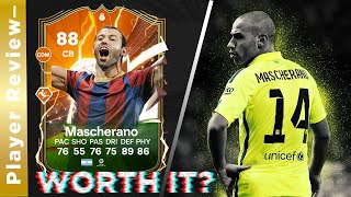 DONT Invest In This card 88rated Hero MASCHERANO Player Review EA FC24 [upl. by Nnaeirb]