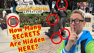 How Many SECRETS Are HIDDEN In PLAIN SIGHT On Walt Disneys Storytellers Statue More Than You Think [upl. by Milburr]