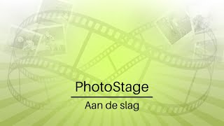 Aan de slag  PhotoStage Diavoorstelling Maker Tutorial [upl. by Rhett]