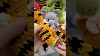 Crochet Tiger Pattern shortsamigurumi amigurumi crochettoys crochetpattern shortscrochet [upl. by Dihaz]