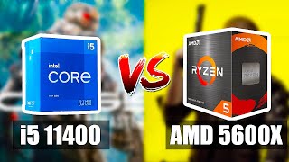 i5 11400 vs Ryzen 5600X  Большое Сравнение [upl. by Ayote908]