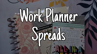 Work Spreads Before the Pen  Happy Planner BIG Dashboard Layout  Full Month of Decorated Pages [upl. by Fleisig301]