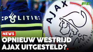 Opnieuw politiestakingen bij Ajax kans op uitstelling wedstrijd l FCUpdate News [upl. by Qifahs]