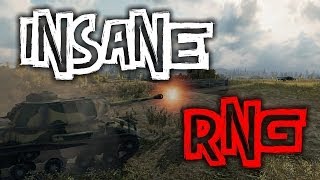 World of Tanks  INSANE RNG [upl. by Nirihs588]