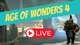 🔥 Age of Wonders 4 Live Stream Dragon Overlords [upl. by Demodena]