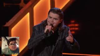 The Voice Season 20 Battles Reaction Kenzie Wheeler vs JD Casper “Fishin In The Dark” [upl. by Foley248]