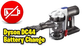 Dyson DC44 Battery Change  Switch repair replacement [upl. by Foushee]