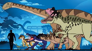 Jurassic world Dinosaurs size Comparison Horrid henry Style [upl. by Ikcin]