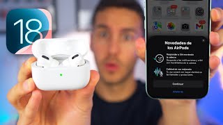 Tienes que ACTUALIZAR tus AirPods a iOS 18 ✅ [upl. by Oicnerolf100]