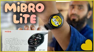 MIBRO Lite AMOLED Smartwatch Review in Bangladesh  Xiaomi Youpin  Best Budget Smartwatch [upl. by Laurentia]