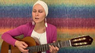 Om Tryambakam  Mahamrityunjaya Mantra Guitar chords  Deva Premal amp Miten version Om Triambakam [upl. by Aleciram67]