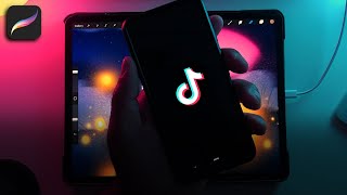 How to make Art TikTok Videos amp Instagram Reels with Procreate [upl. by Eirod]