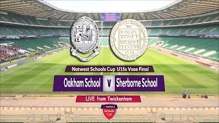 NatWest Schools U15 Vase 2015 FINAL Oakham School vs Sherborne School Highlights [upl. by Eem]