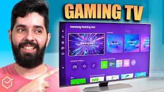 SAMSUNG QN90C  A MELHOR TV 4K para JOGAR com CONSOLE  144hz  GAMEPASS [upl. by Wattenberg313]