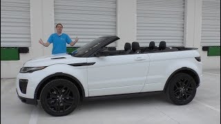 I Cant Believe The Range Rover Evoque Convertible Costs 70000 [upl. by Dave]