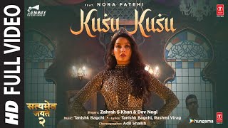 Kusu Kusu Full Video  Nora Fatehi  Satyameva Jayate 2  John A Divya K  Tanishk B Zahrah KDev [upl. by Riegel]