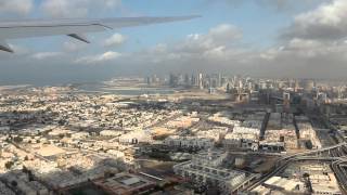 Qatar Airways Boeing 787 dreamliner Takeoff from Dubai International Airport [upl. by Atinhoj]