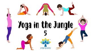 Yoga Poses for Strength amp Balance  Easy Animal Poses for Kids  The Yoga Guppy Asana Series [upl. by Flor309]