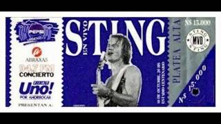 STING  Montevideo 10101990 Estadio Centenario Uruguay FULL SHOW AUDIO [upl. by Noryb]