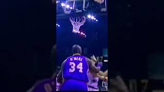 Epic Battle Shaq vs Yao Ming💥🏀💥 basketball shortsfeed [upl. by Ahsemad38]