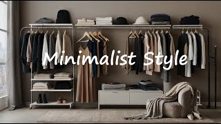 Minimalist Wardrobe Simplify Your Style [upl. by Maxim]