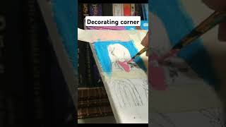 Part 6 foryou art artdecor diy decorativepaint artartist painting painter drawing decorart [upl. by Allsopp634]