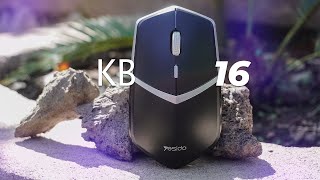 Yesido KB16 Feels Minimal Unboxing 🖱️ [upl. by Aihsile499]