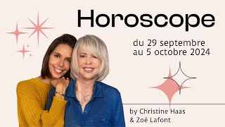 Horoscope du 29 septembre au 5 octobre 24 🥨 par Zoé Lafont [upl. by Gallenz584]