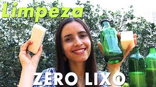 MINHA Rotina de LIMPEZA ZERO LIXO  Vegana e Ecológica  Pensando o lixo Ep 6 [upl. by Karlan]